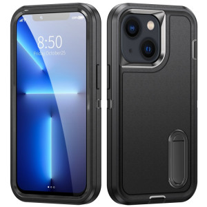 Skal iPhone 14 PLUS - Ruggat 3i1 Hållare Svart