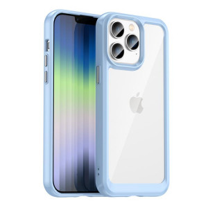 Skal iPhone 14 PRO MAX - OS Transparent Blå