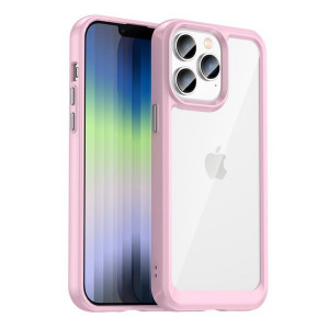 Skal iPhone 14 PRO MAX - OS Transparent Rosa