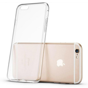 Skal iPhone 6+/6S+ - Silikonskal Transparent