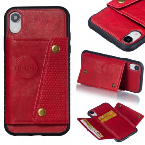 Skal iPhone XR - Kortplats Magnetisk Röd