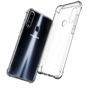 Skal Samsung Galaxy A20S - Transparent slim