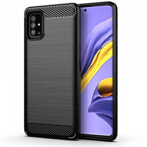 Skal Samsung Galaxy A71 - Svart slim