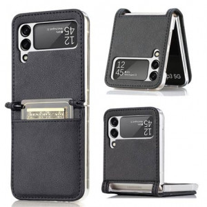 Skal Samsung Galaxy Z Flip 4 - Kortplats Svart