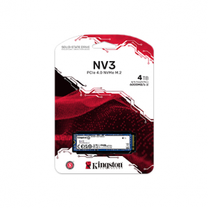 SSD - M.2 - 4TB - Kingston NV3 PCIe 4.0 NVMe 6000M