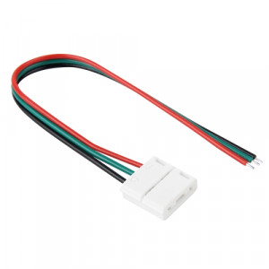 Strömkabel 3-pin 10mm kontaktkabel för LED slinga
