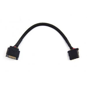 Strömkabel 4 pin Molex - SATA (ho-ho) 50cm.