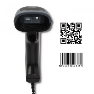 Streckkodsläsare LA 1D 2D Streckkod QR USB