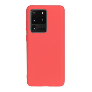 Skal Samsung Galaxy S20+ Silikonskal Röd