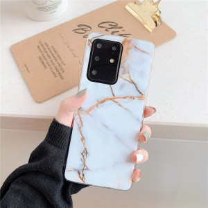 Skal Samsung Galaxy A51 Silikonskal Marmorerad
