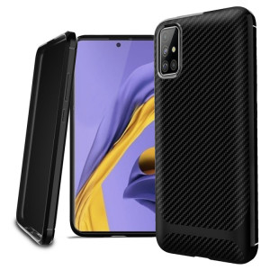 Skal Samsung Galaxy A51 Svart Enkay Kolfiberstru