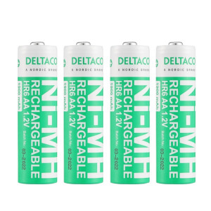 Laddningsbara Batterier AA LR6 1900mAh 4-pack