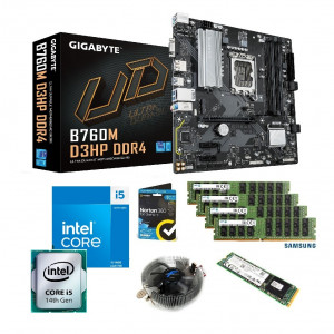 Uppgraderingspaket - Intel i5-14400F | 32GB | B760 | 256GB M.2