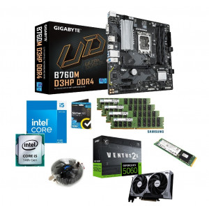Uppgraderingspaket UPG-i56 - RTX 5060 | Intel Core i5-14400F | 32GB | 256GB | B760 | för Gaming PC
