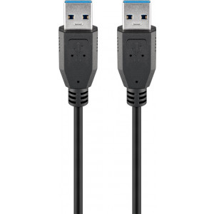 USB-A - USB-A kabel USB 3.0 hane-hane 3m