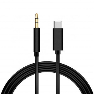 USB-C - 3.5mm Aux kabel (hane - hane) 1m