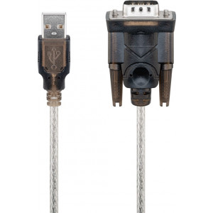 USB - Seriell RS232 DB9 hane - hane kabel 1.5m