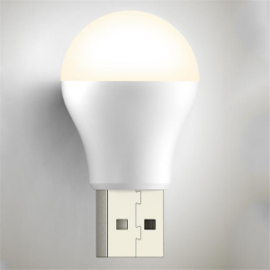 USB LED lampa Läslampa / Nattlampa 5V 3W 8 LED