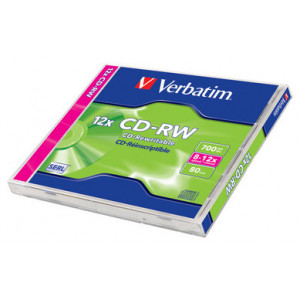 Verbatim CD-RW 12X (1-pack)