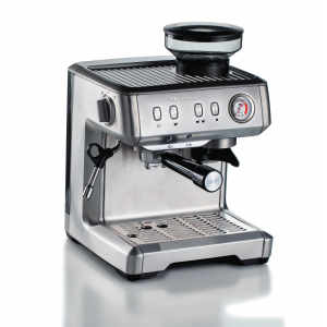 Espresso-maskin i metall, med kvarn 00M131310AR0