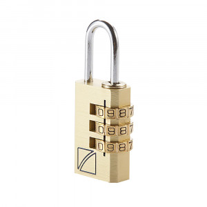 3 Dial Combi Lock, mix color Silver or Gold 031