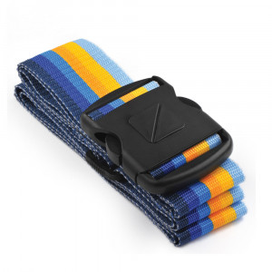 Luggage Strap 5cm x 200cm + name tag,Blue or Green 040