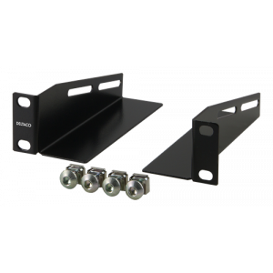 L-stödskenor för 10"-skåp, 136mm, 2-pack, svart 10-33L