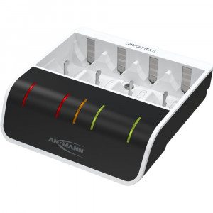 Quick Charger Comfort Multi 1-4 NiMH rechargeable batteries, sizes AAA / AA / C / D /9V 1001-0093