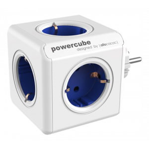 Power distribution unit, AC 100-240 V, output connectors: 5, blue 1100BL/DEORPC