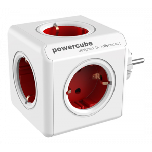 Power distribution unit, AC 100-240 V, output connectors: 5, red 1100RD/DEORPC