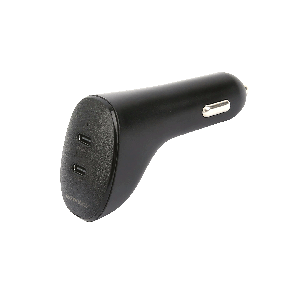 Car Charger 20W, 2x USB-C PD 20W, black 1110153