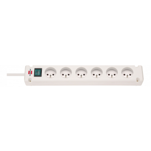 Bremounta Extension Socket 6-way white 3m H05VV-F 3G1.5 1150651326