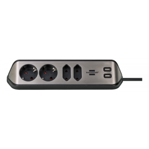 Estilo corner extension lead with USB charging function B 1153590410
