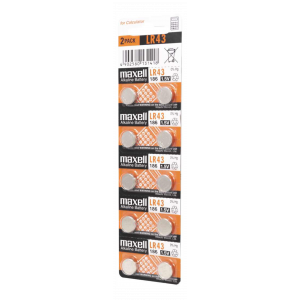LR43 1. 5V alkaliskt batteri, 10-pack 11716900