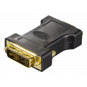 DVI-A - VGA adapter, 1920x1200 60Hz, black
