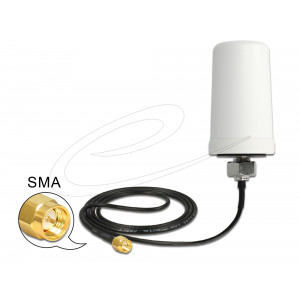 LTE Antenna SMA plug 1.7–2.0 dBi 1m Outdoor Omnidirectional 12545