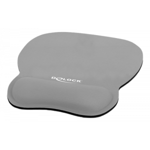 Ergonomisk musmatta med armledsstöd grå 245 x 206 mm 12698