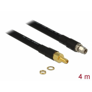 Antenna Cable RP-SMA Plug > RP-SMA Jack CFD400 LLC400 4 m low l 13016