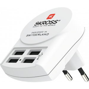 Euro USB Charger - 4xUSB Type A 1302422