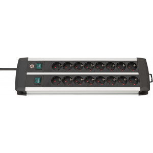 Premium-Alu-Line Technics extension lead 16-way Duock 1391000916