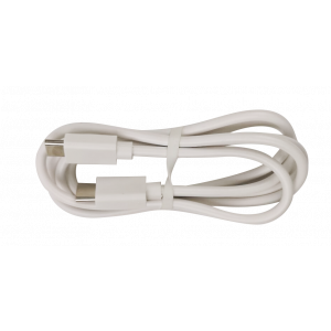 Cable USB-C - USB-C, 3A, 1m, White 1450010