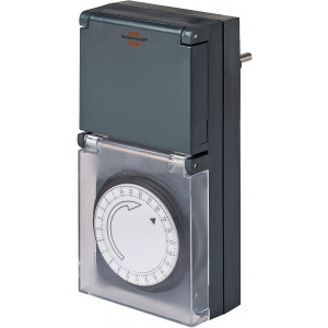 Barnsäkert Uttag, 24timmars timer, utomhus, 16A 1506460