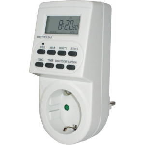 Barnsäkert Uttag, Veckotimer, LCD-skärm 1506550