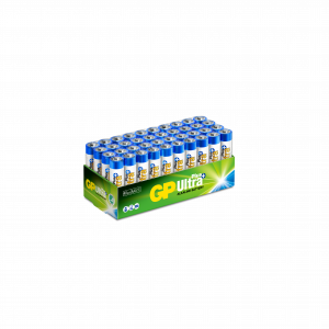 GP Ultra Plus Alkaline Battery, Size AAA, 24AUP/LR03, 1.5V, 40-pack