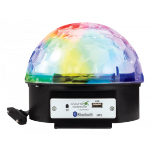 Discoboll högtalare trådlös bluetooth microSD USB