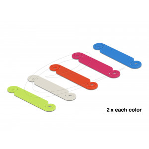 Cable Marker set 10 pieces assorted colours 18406
