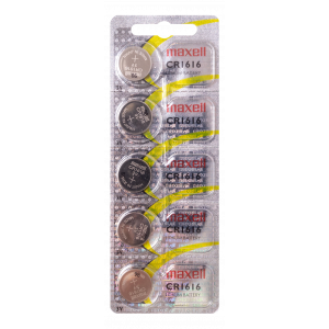 CR1616 3V litiumbatteri, 5-pack 18586400