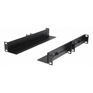 DELTACO ställbar L-profil för rack, 309 mm, 45-60 djup 19-AL4560