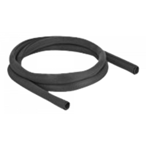 Woven Sleeve self-closing heat-resistant 2 m x 25 mm black 19181