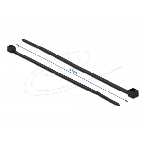 Cable tie heat resistant L 100 x W 2.5 mm black 100 pieces 19229